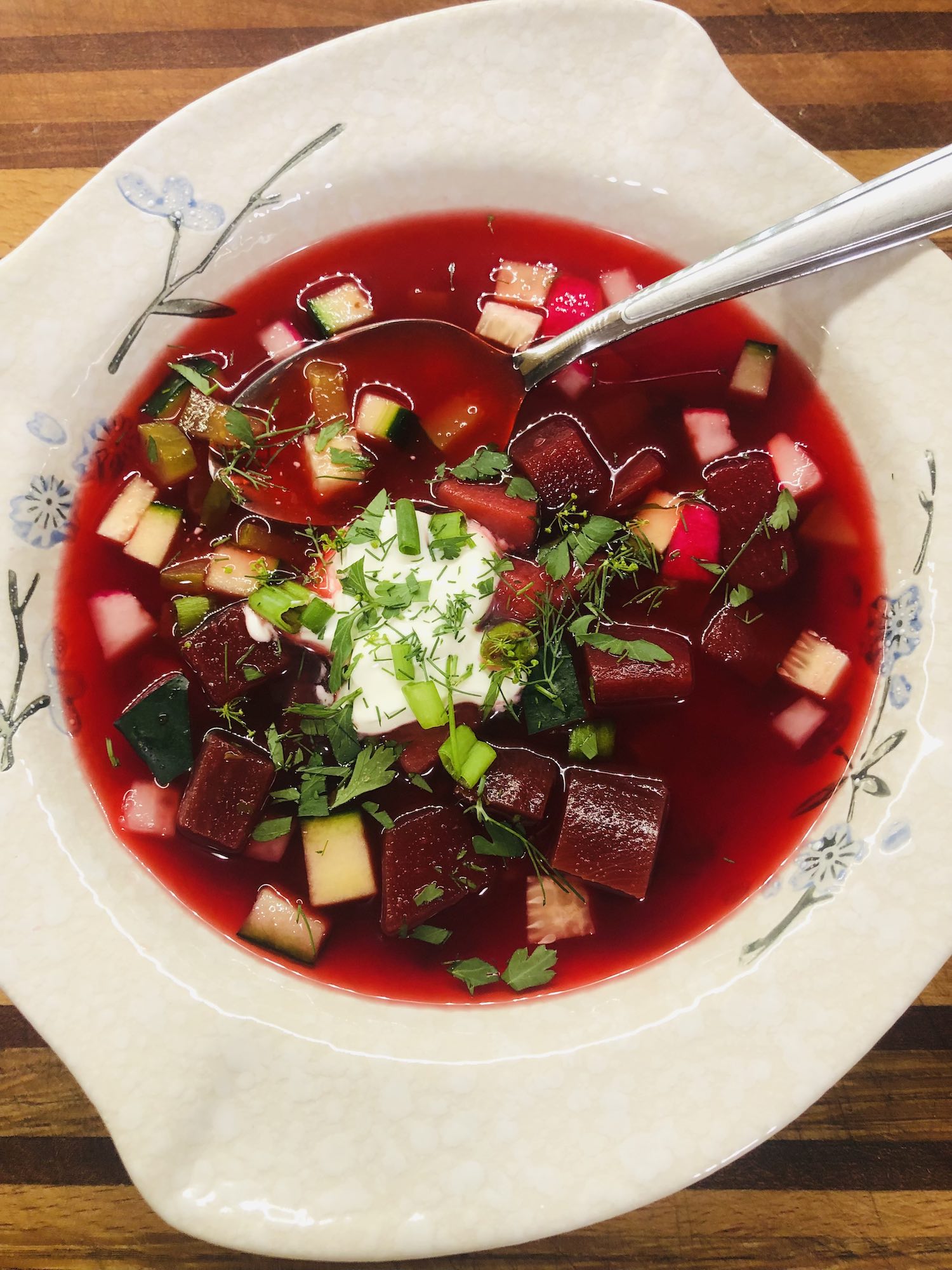 Svekolnik Cold Beet Soup - Feastern Europe - How-to Recipe